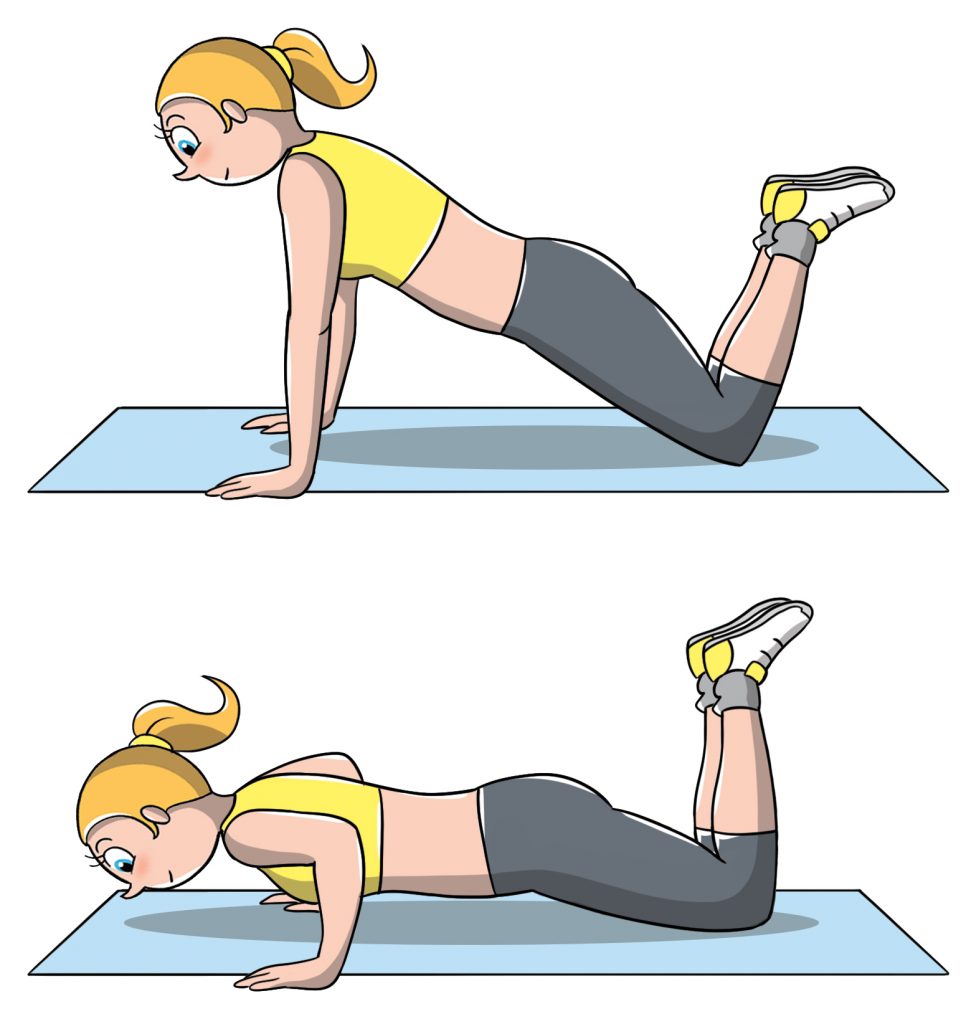 allenamento a corpo libero per le braccia