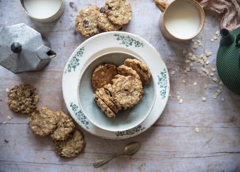 biscotti con fiocchi d'avena