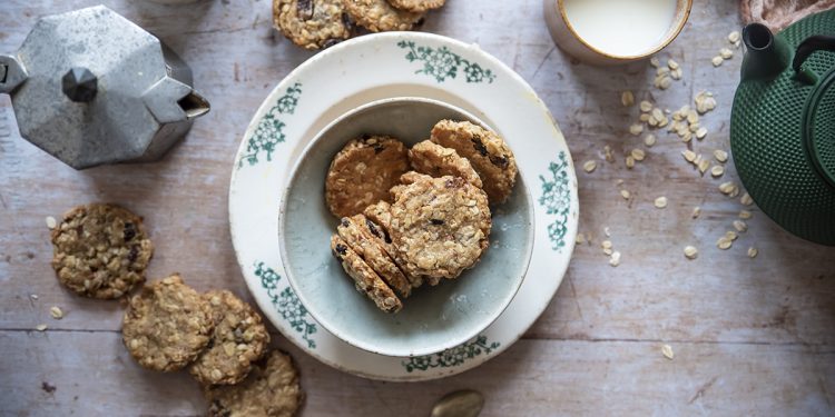 biscotti con fiocchi d'avena