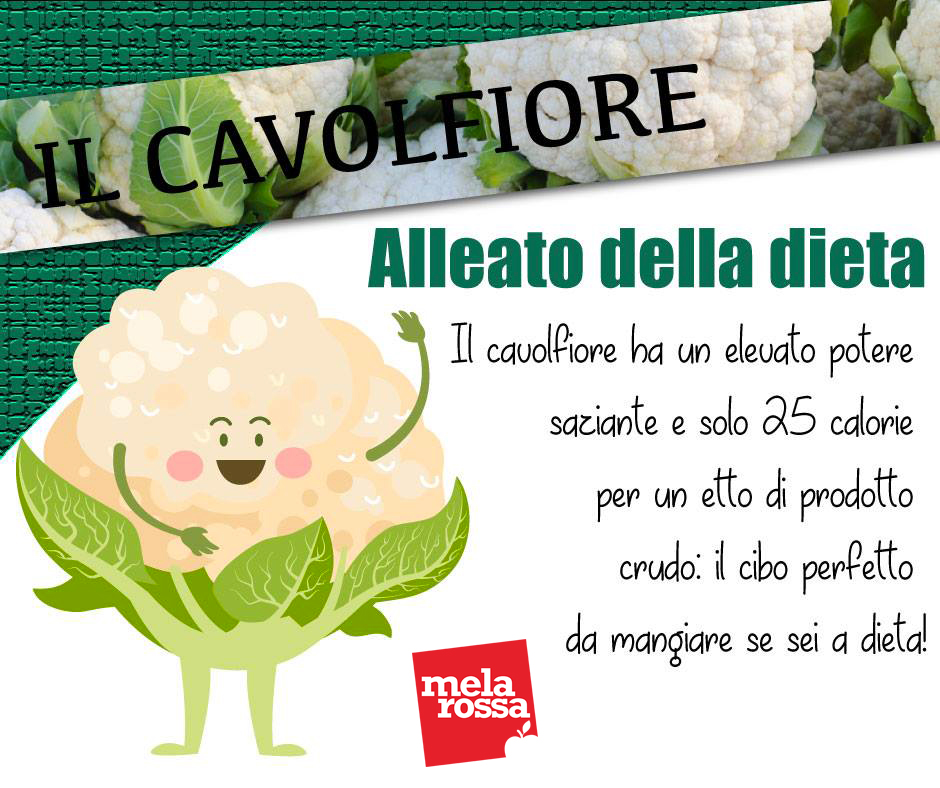cavolfiore: benefici e proprietà