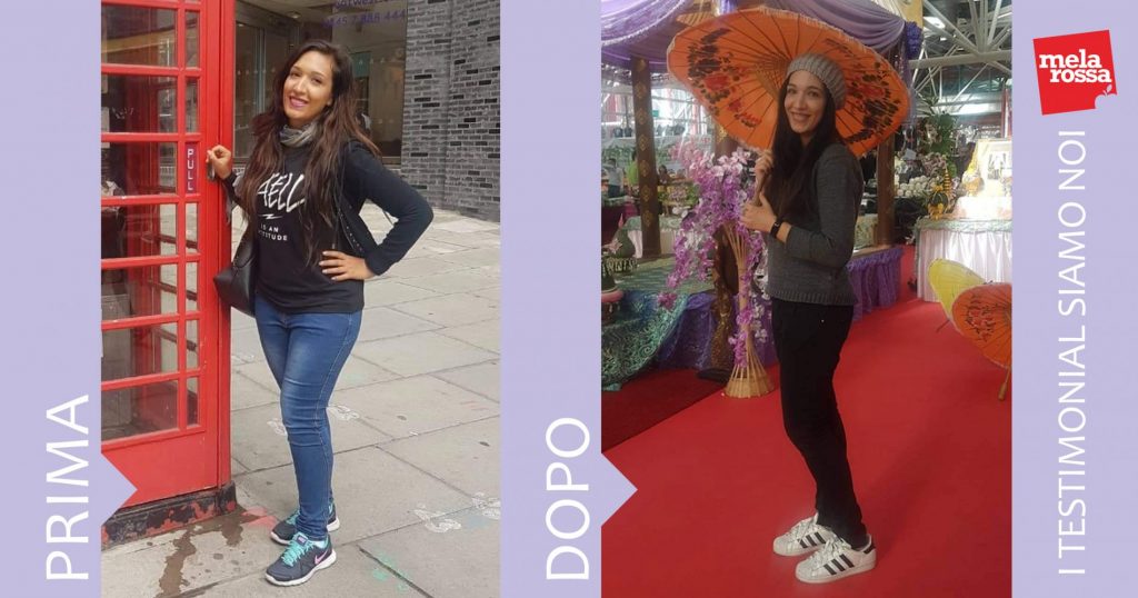 Dieta Melarossa: Roberta, - 10 kg