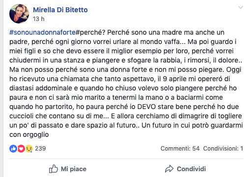 sono una donna forte, gli auguri per la festa delle donne dal gruppo Facebook di Melaossa