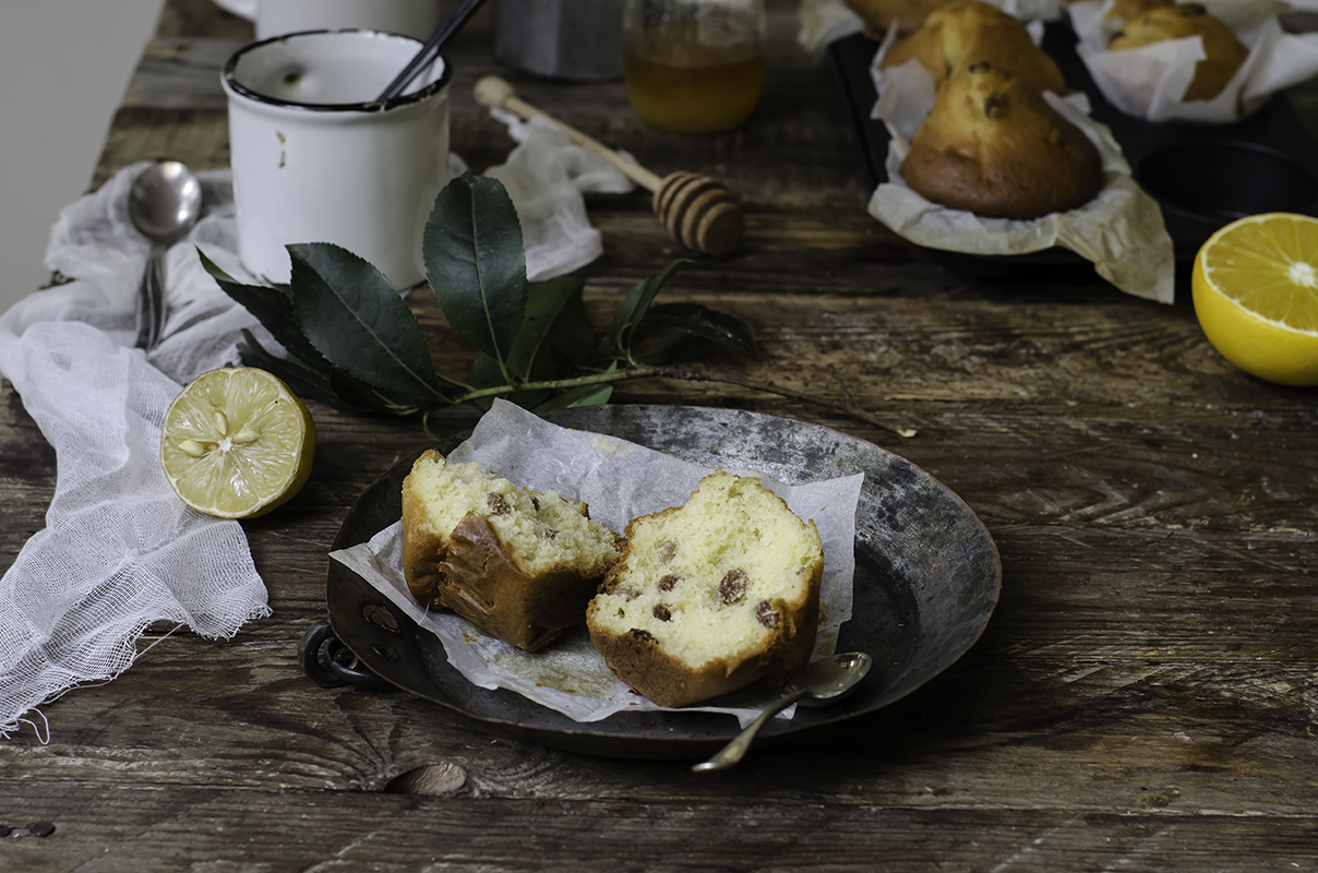 ricette colazione muffin light uvetta