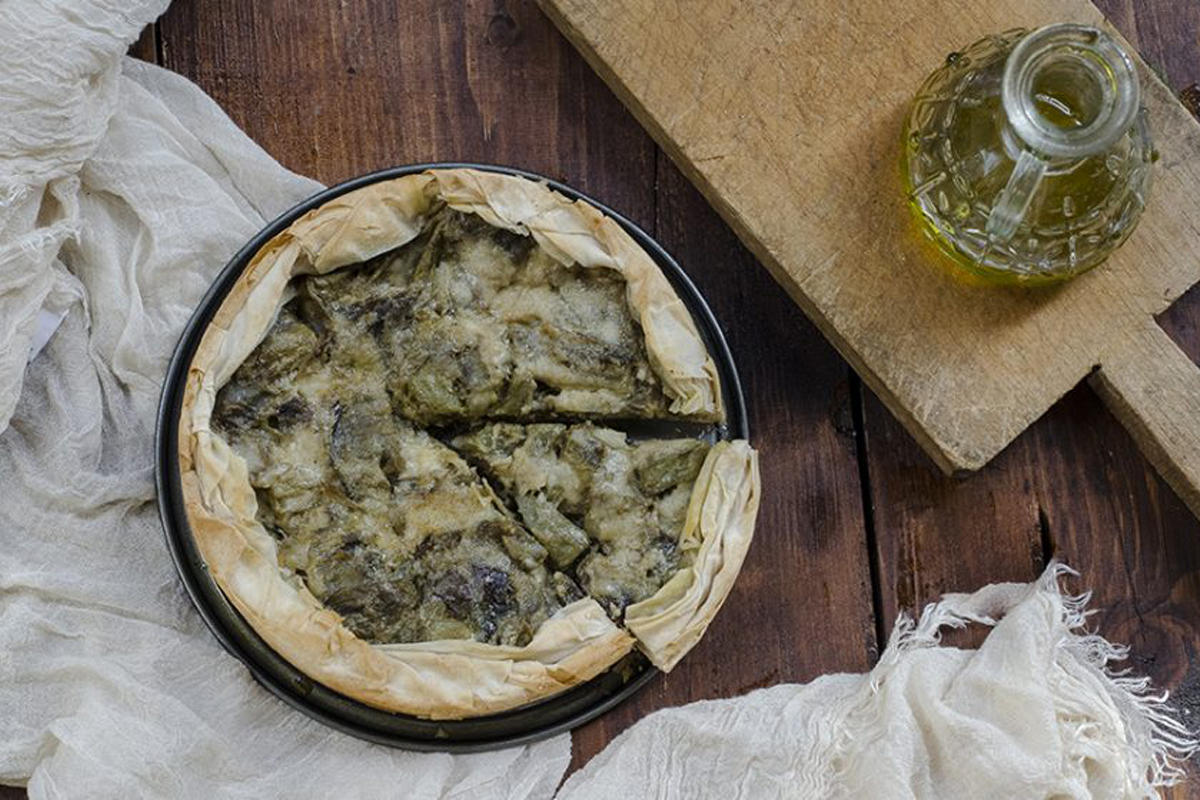 torta salata ai carciofi