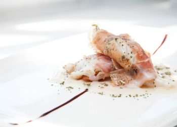 saltimbocca di rana pescatrice con Prosciutto di Modena Dop