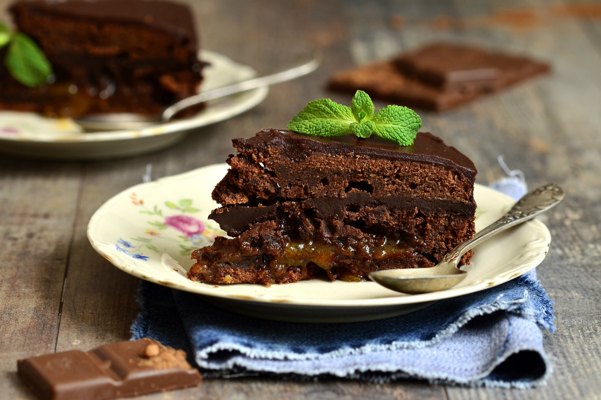 cioccolato, sacher torte