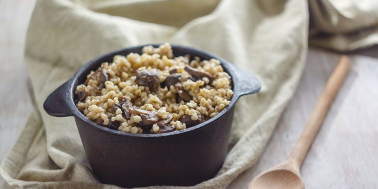 cous cous con funghi