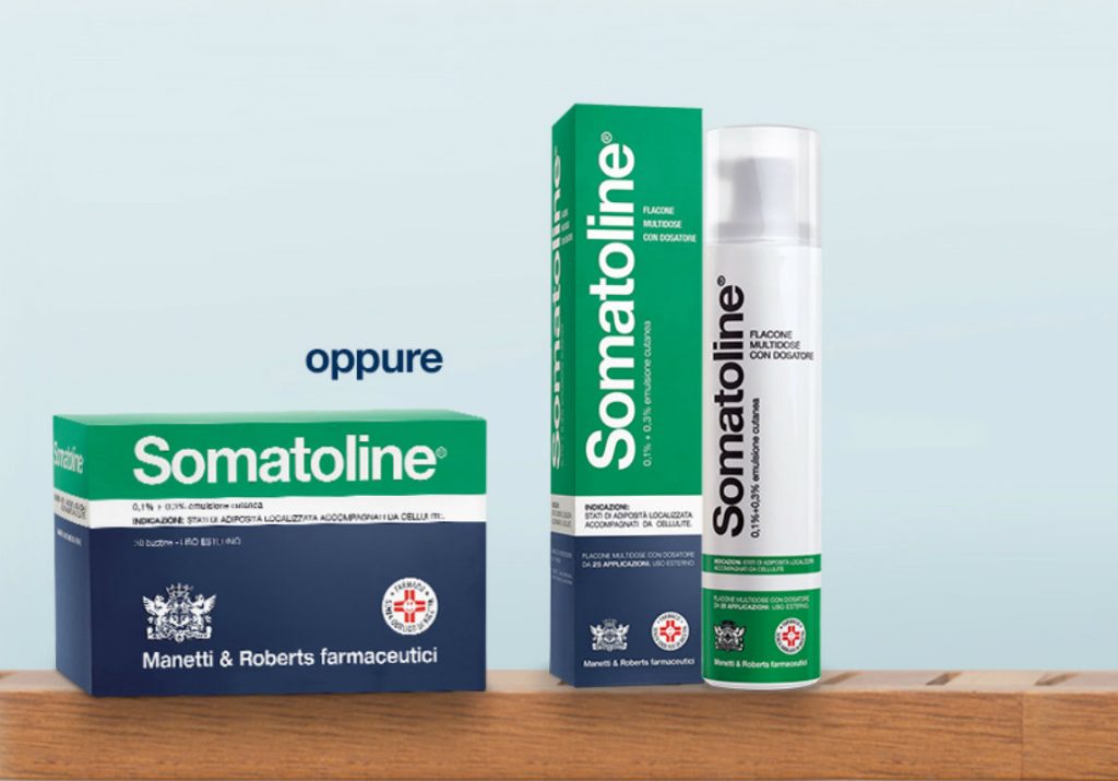 farmaci per la cura della cellulite, somatoline