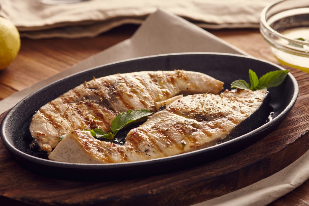 pesce spada alla griglia