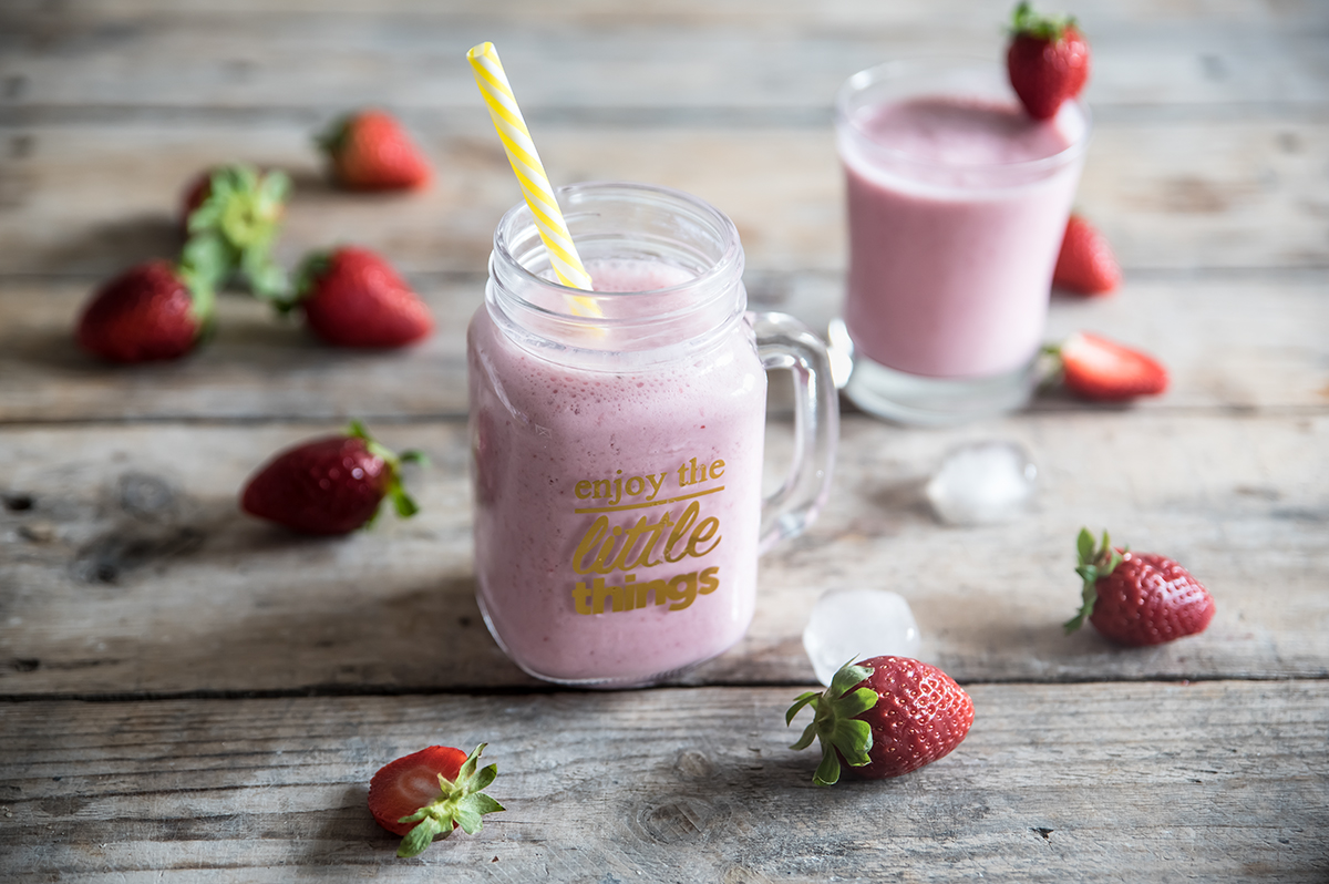 Ricette con le fragole: frappè con le fragole