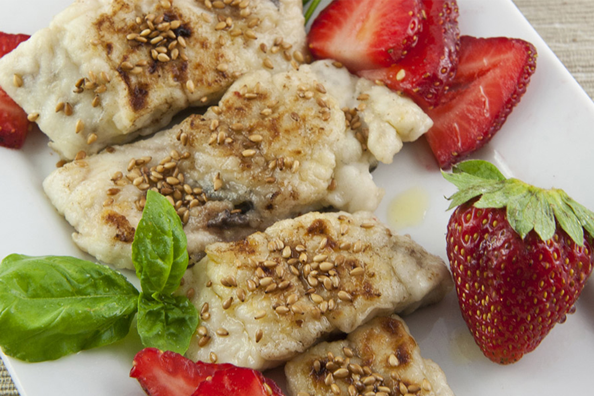 Ricette con le fragole: orata alle fragole