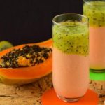 smoothie kiwi papaya