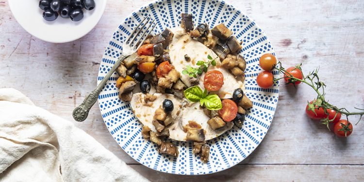 Pesce spada con melanzane