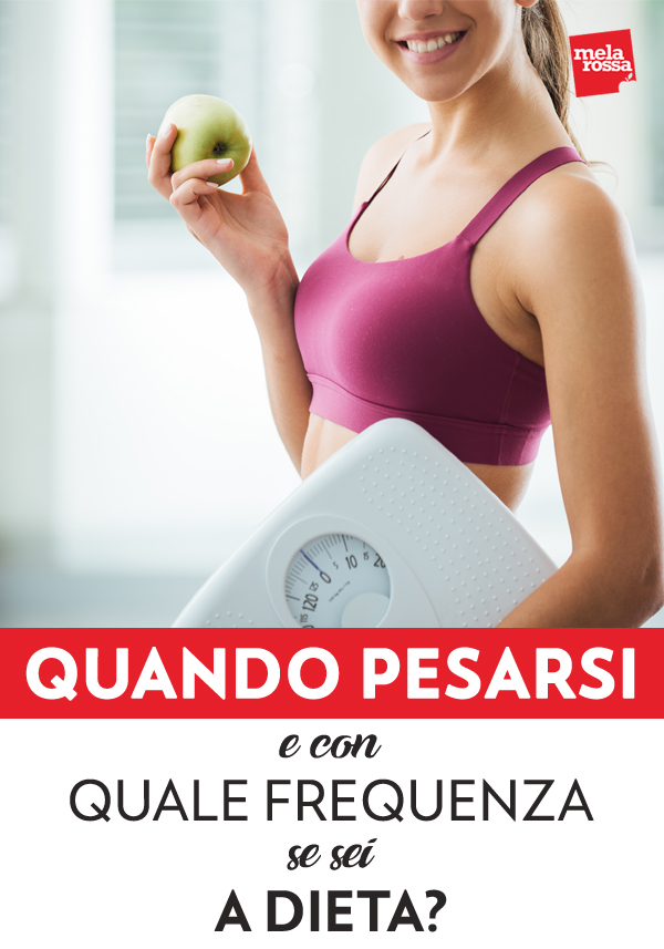 Quando pesarsi? La tua impazienza quando sei dieta ti spinge a salire sulla bilancia ogni giorno? Svieni se vedi che non hai perso niente o addirittura sei aumentata di peso? Attenzione! Così facendo corri il rischio di farti più male che bene e soprattutto, di buttare all’aria la tua battaglia contro i chili di troppo. Perché, te lo diciamo subito, è sbagliato pesarsi tutti i giorni. Sappi che l’equilibrio alimentare non si costruisce su una sola giornata ma su una settimana, quindi è inutile pesarti tutti i giorni! Il tuo peso infatti può variare di un chilo nell’arco di una settimana. Melarossa.it #dietamelarossa
