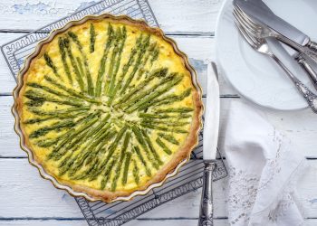 torta salata agli asparagi