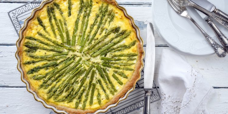 torta salata agli asparagi