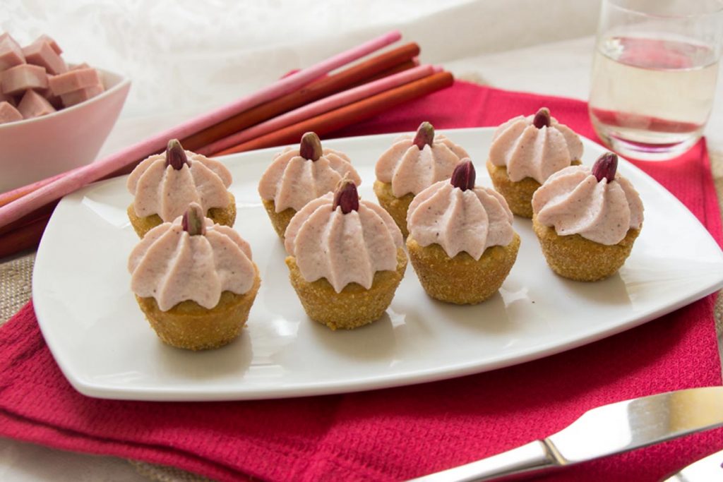 ricette con i ceci: mini muffin salati