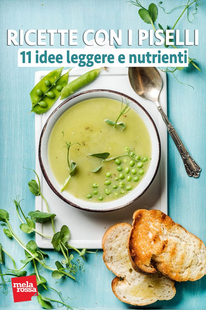 ricette con piselli: 11 idee light