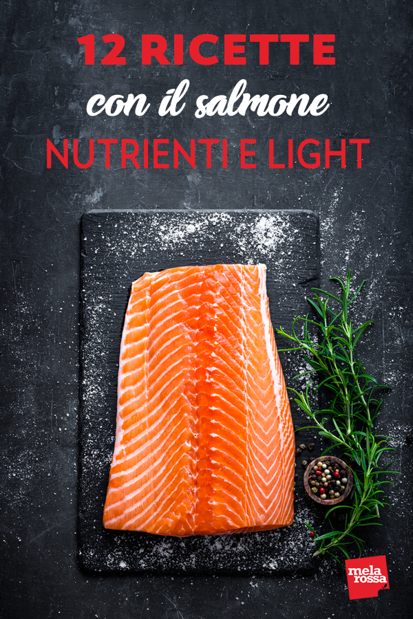 Le ricette con il salmone che si possono preparare sono tante e originali, non è raro trovare questo pesce protagonista di insalate fresche, primi piatti o gustosi secondi. Melarossa.it #dietamelarossa
