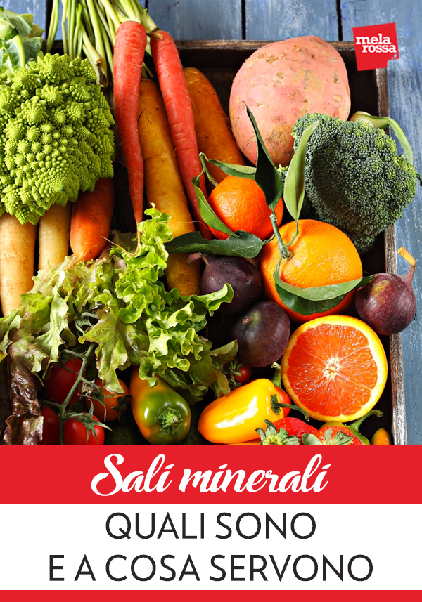 Sali minerali: quali sono e a cosa servono