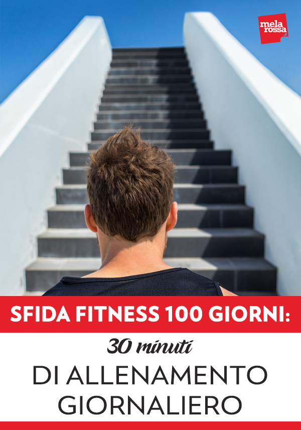 La sfida fitness 100 giorni è molto semplice e ti può aiutare a ritrovare la forma perduta. Hai deciso di prendere in mano la tua vita e hai iniziato una dieta? Benissimo, sei già a buon punto! Abbina alla corretta alimentazione un po’ di movimento perché mangiare sano e fare sport sono considerati a livello mondiale le prerogative essenziali per una buona salute. L’attività fisica ha un effetto anti-invecchiamento, migliora il tuo sistema cardiovascolare, aumenta l’energia e rinforza il tuo sistema immunitario. Melarossa.it #dietamelarossa