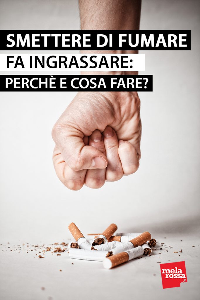 smettere di fumare fa ingrassare: perché e cosa fare