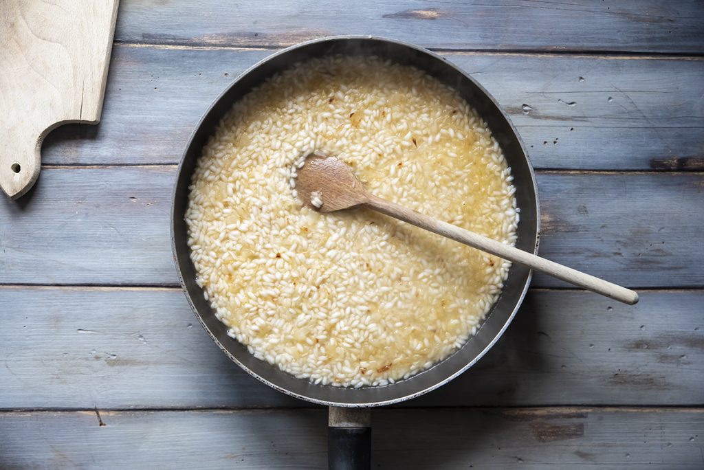 torta di riso gratinata brodo