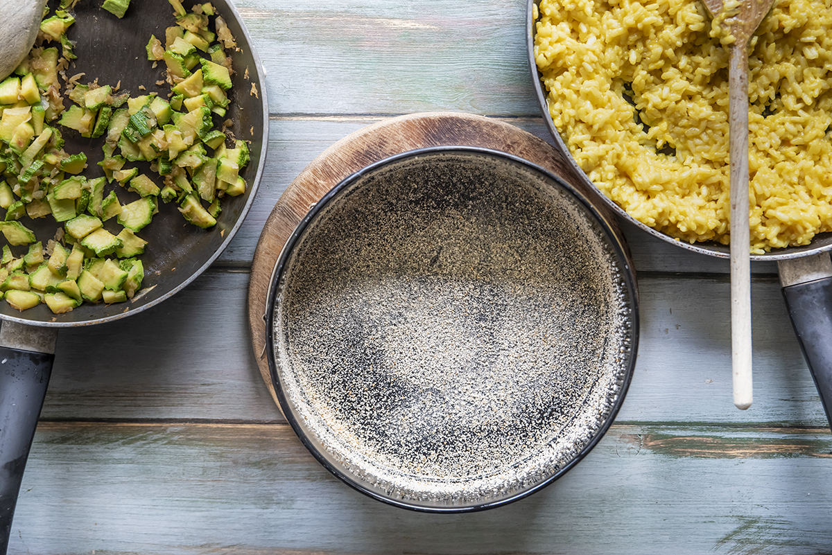 Riso gratinato al forno con zafferano - Ricette light ...