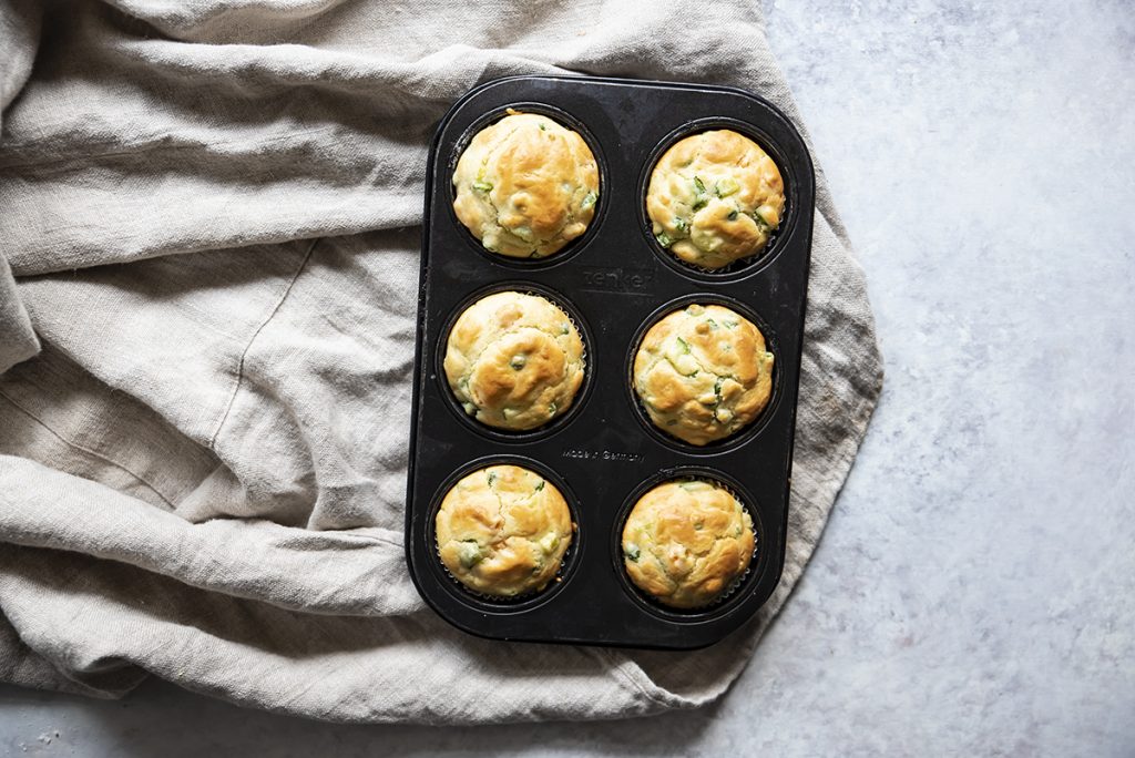 muffin di verdure pirottini