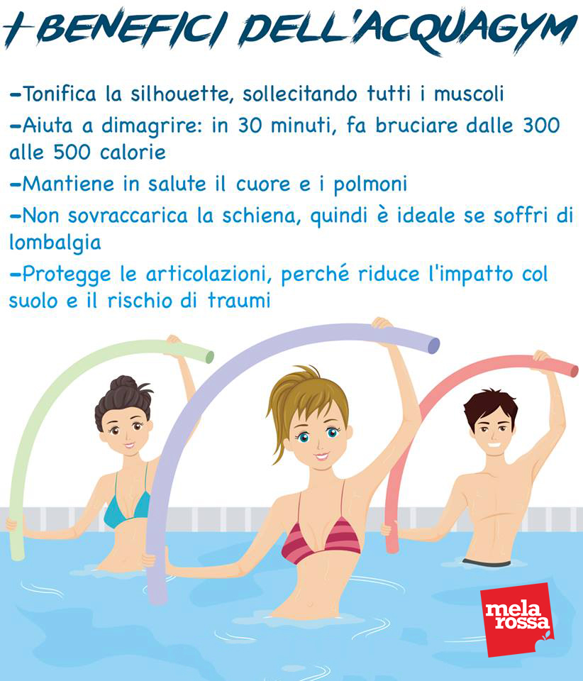 acquagym: benefici per la salute 