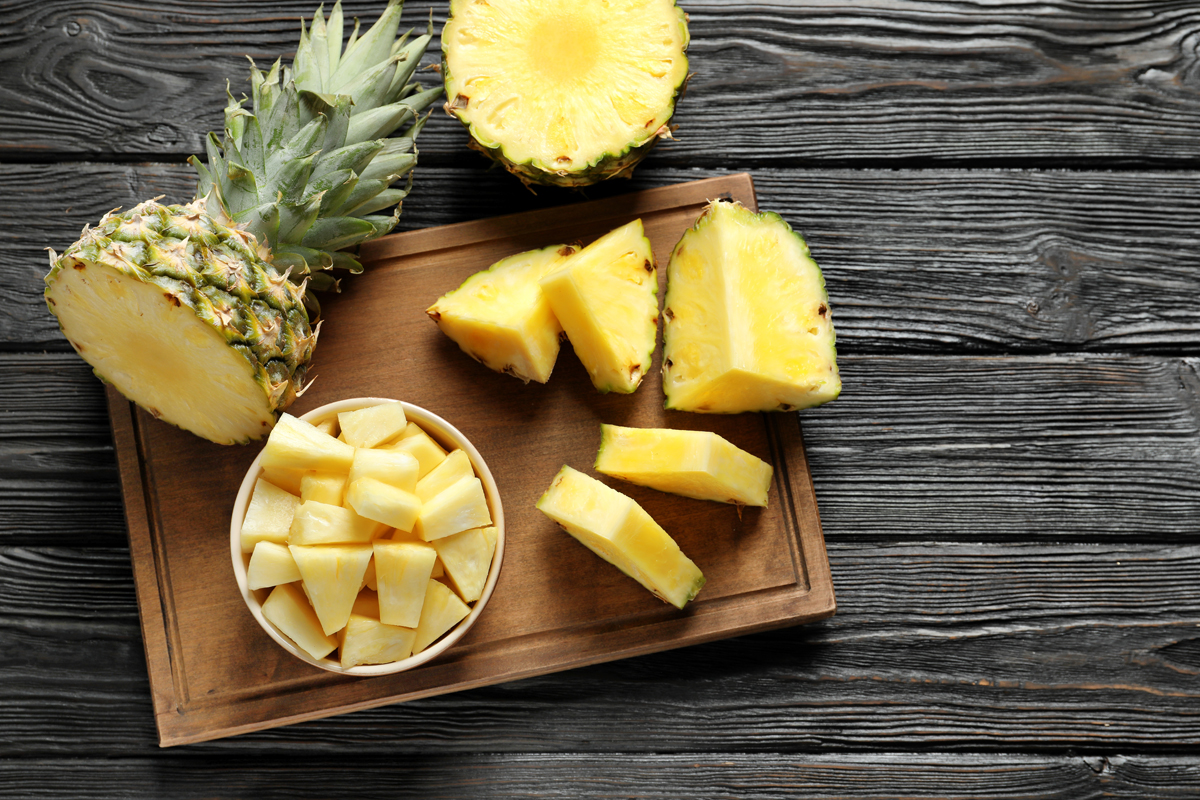 fruits exotiques, ananas