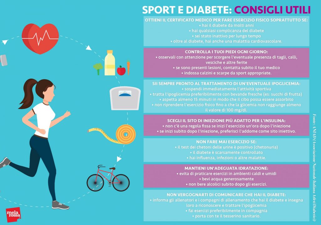 attività fisica e diabete: consigli utili