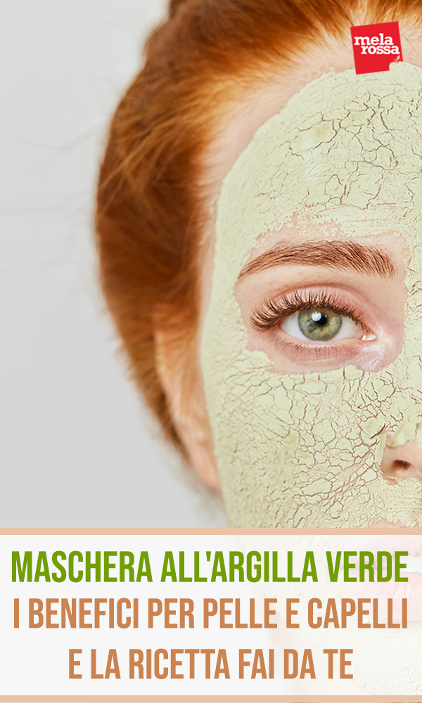 maschera all'argilla verde