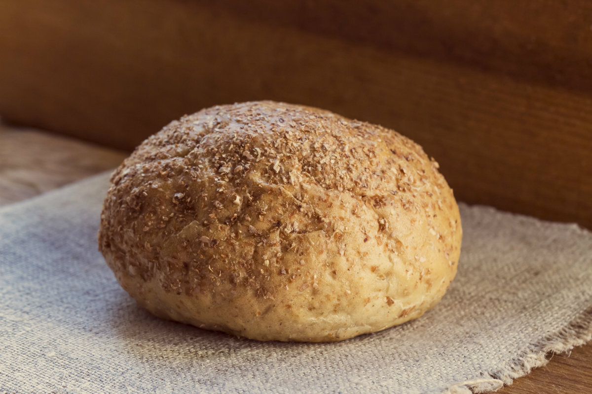 pane fatto in casa, pane di semola con pasta madre