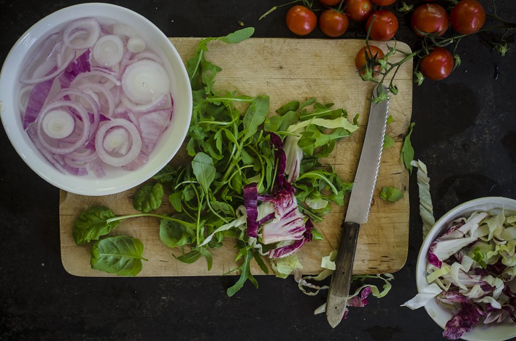 panzanella verdure insalata