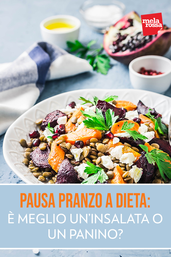 pausa pranzo a dieta