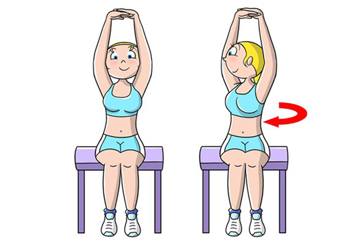 Snellire il girovita: yoga esercizio diamante