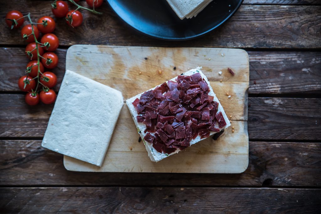 spiedini tramezzini bresaola