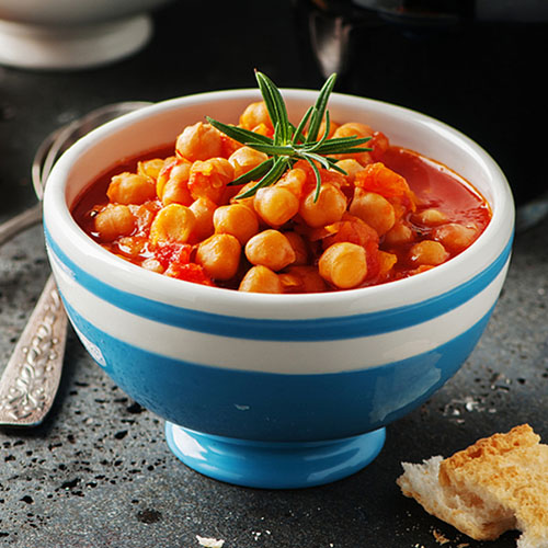 zuppa di ceci al rosmarino