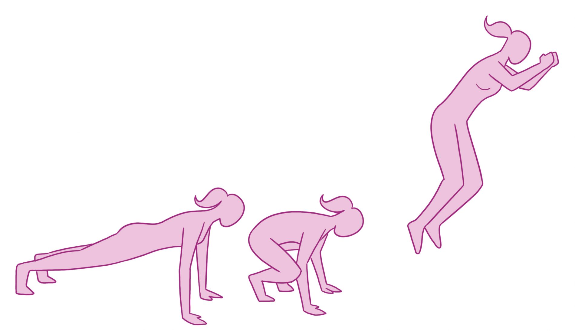Burpees frog