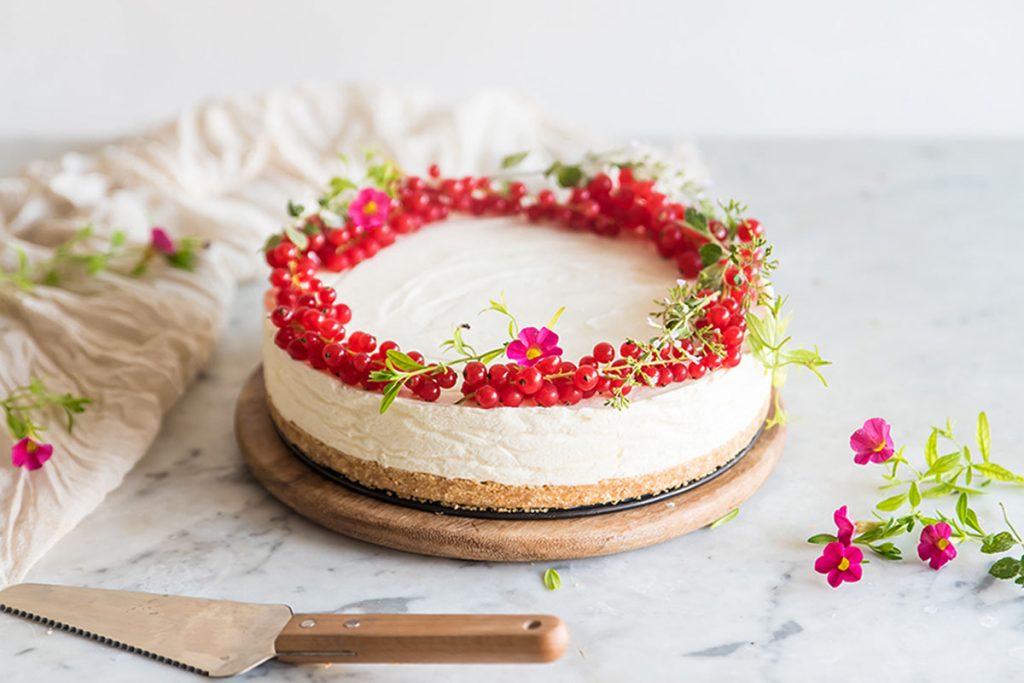 dolci estivi cheesecake light