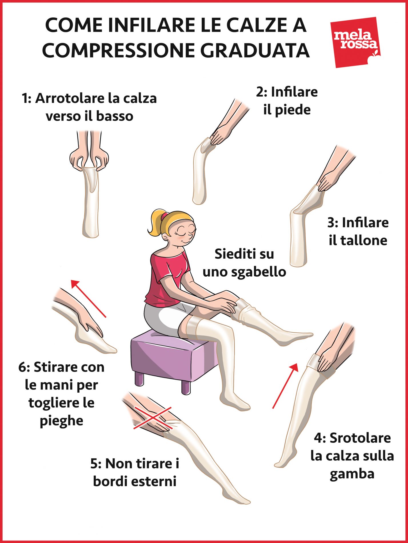 gambe pesanti: calze elastiche per dare sollievo