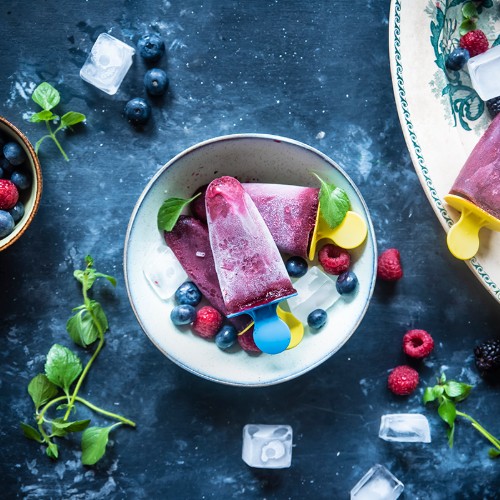 Ghiaccioli ai frutti di bosco