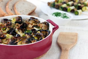 Involtini di zucchine gratinate