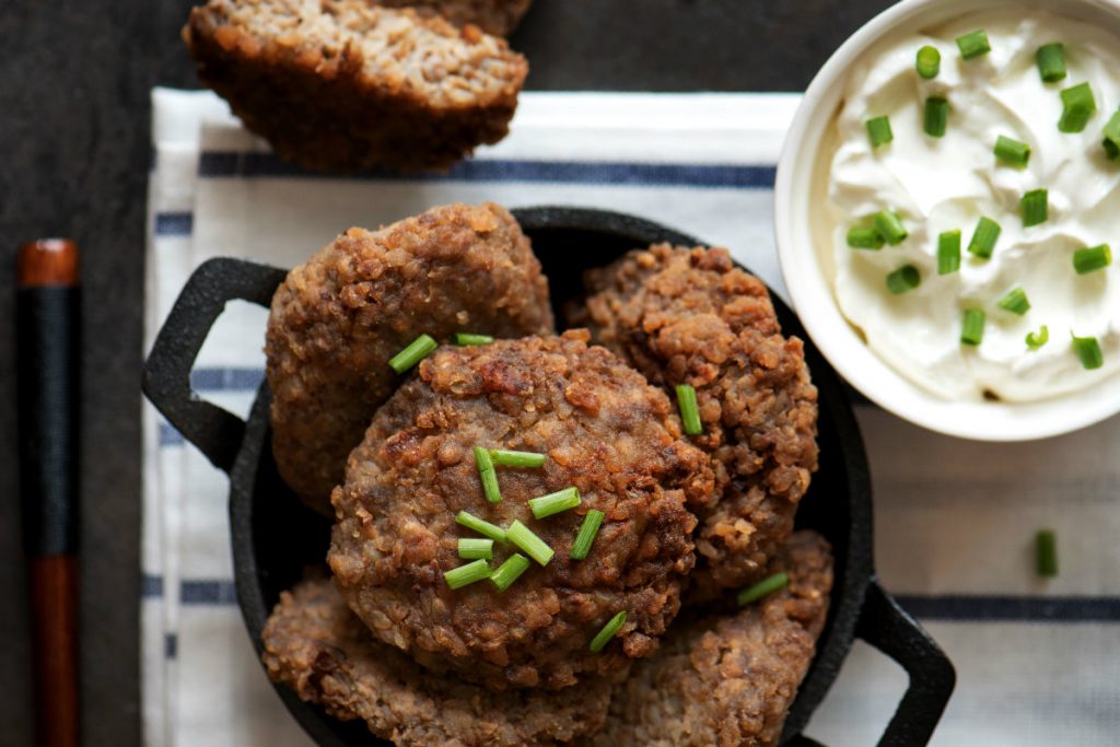 le polpette con l'orzo