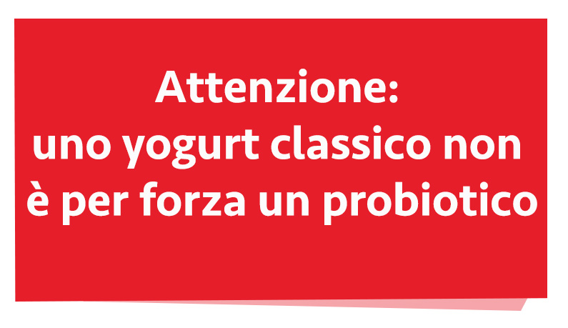 probiotici e yogurt