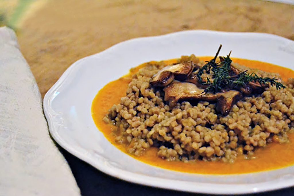 ricette con cous cous cous cous funghi e zucca