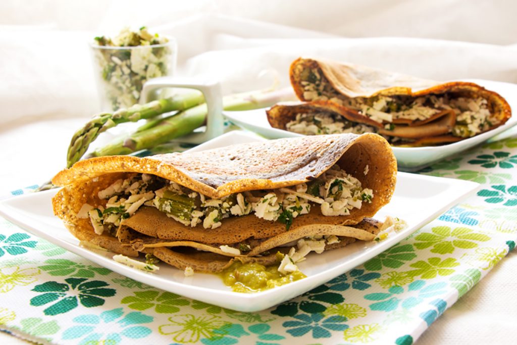 ricette con grano saraceno crepes di grano saraceno