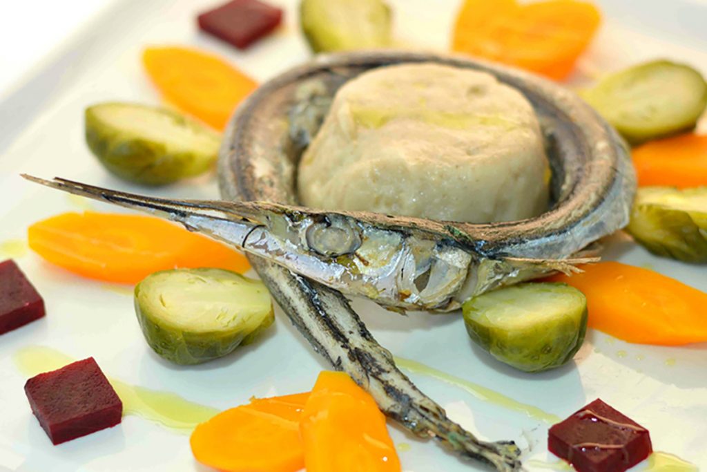 ricette con orzo polenta di orzo con aguglia e verdure