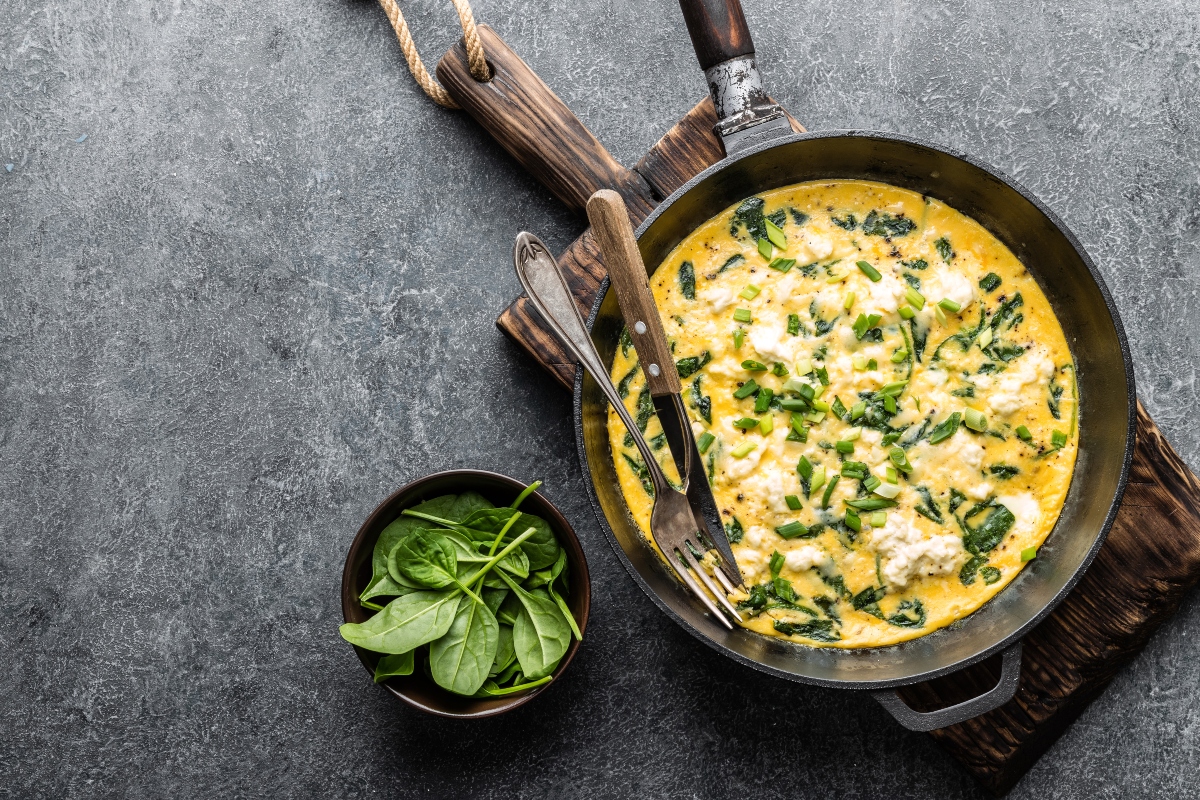 Ricette con uova: frittata alle erbe aromatiche